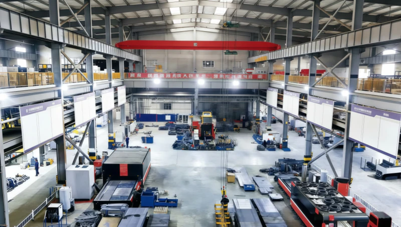 Manufacturing facility for Portable Round Hay Baler