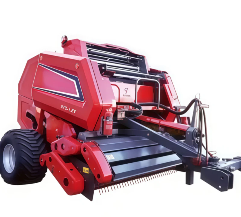 Compact Portable Round Hay Baler