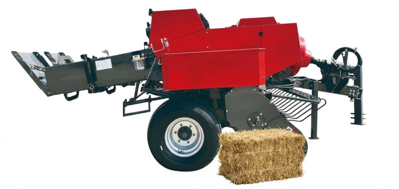 EP-9YFS-2.2 Double-Compartment Square Baler — trailed two-chamber square hay baler for large-scale forage operations
