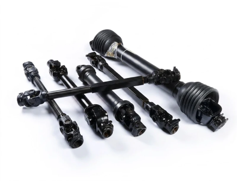 PTO shaft collection for hay baler drive systems